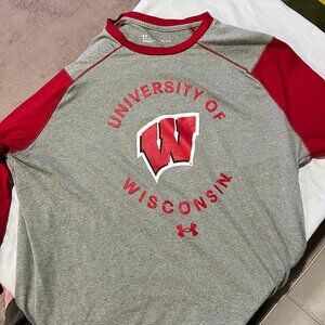 University of Wisconsin/Madison - Under Armour Baseball Tee